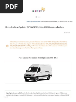 Volkswagen Transporter T5.1 Fuse Box Diagram [2010–2015], by Cars Fuse