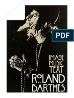 Image Music Text - Roland Barthes