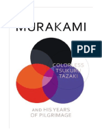 Colorless Tsukuru Tazaki and His Years of Pilgrimage