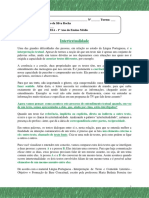 Material Sobre Intertextualidade - 1º Ano Do Ensino Médio