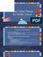 Super Stellar Planner for Middle School by Slidesgo