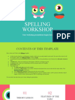Spelling Workshop - by Slidesgo