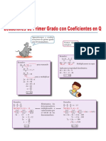 CLASE N°31 ECUACIÓN DE PRIMER GRADO Q