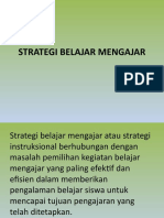 STRATEGI PEMBELAJARAN