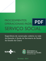 Procedimentos operacionais padrão do serviço social na saúde