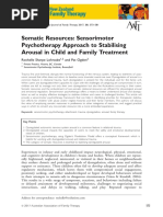 Somatic Resources - SensorimotorPsychotherapy Approach To StabilisingArousal in Child and Family Treatment