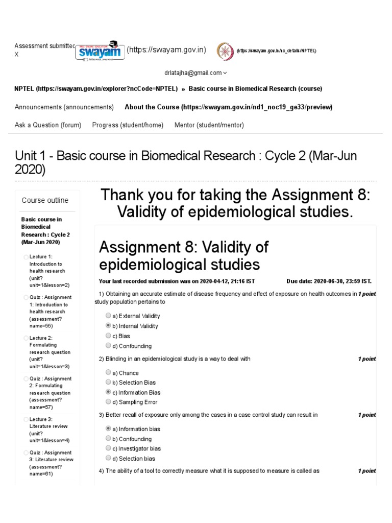 Validity in Epidemiological Studies | PDF | Epidemiology | Confounding