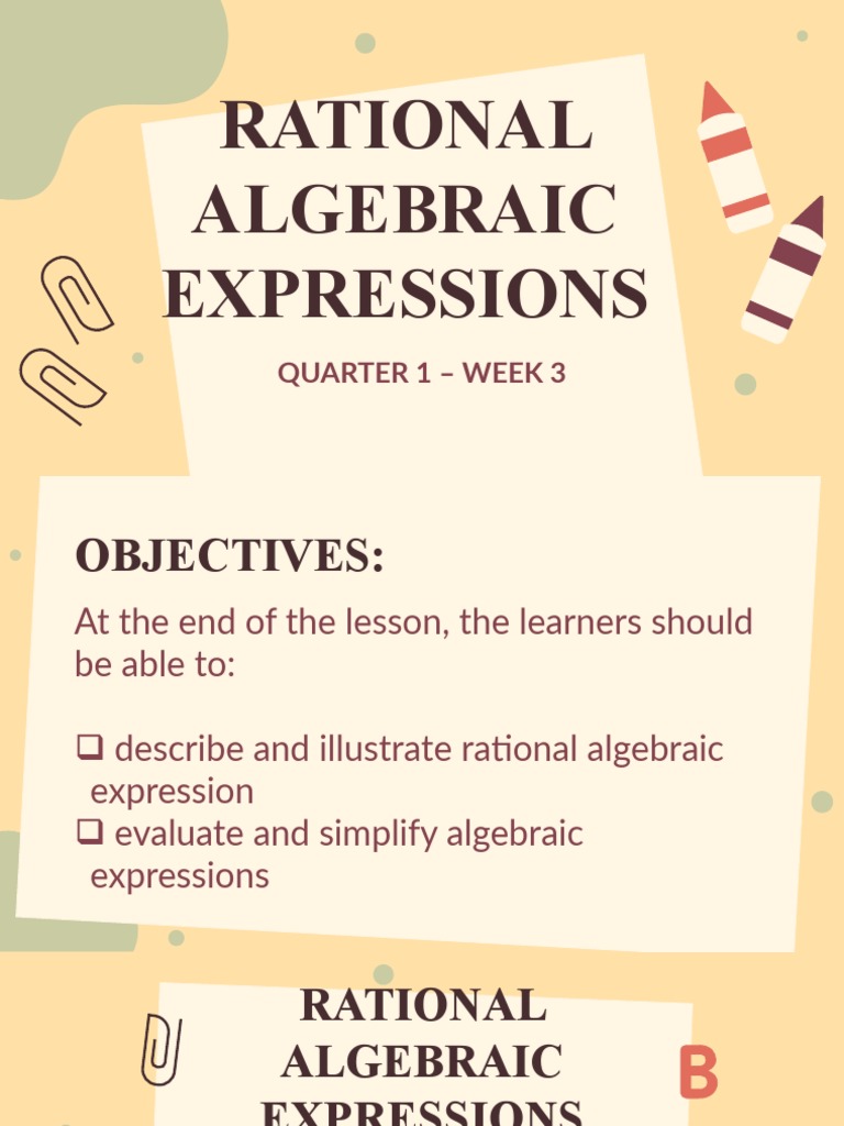 Understanding Rational Algebraic Expressions | PDF | Planets | Solar System