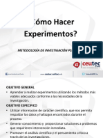 Semana 3-Como Hacer Experimentos