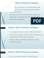 Chapter 05 - Software Effort Estimation II