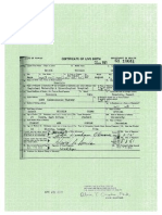 Barack H. Obama II - Long Form Birth Certificate