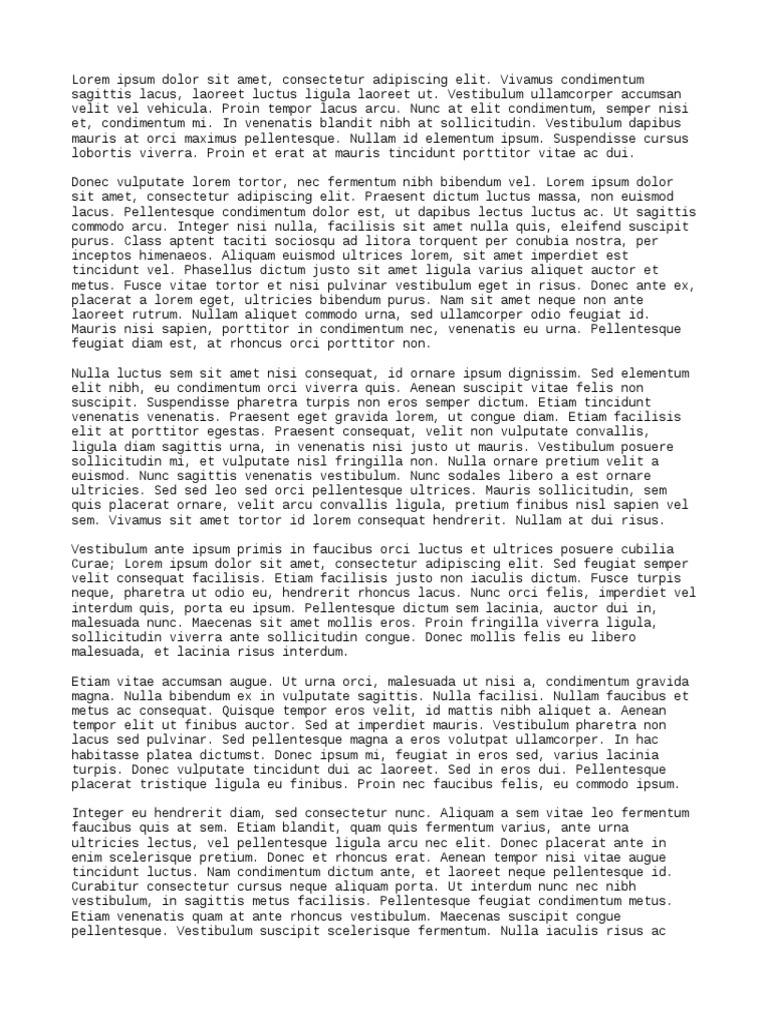 Sample Text File