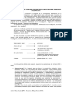 Enunciado Holopráxico: Delimitación Del Problema, Pregunta de La Investigación, Enunciado Holopráxico