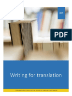 Writing For Transation en