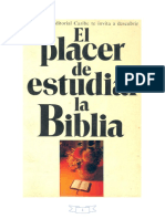 El Placer de Estudiar La Biblia