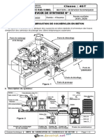 Devoir de Synthèse N°1 - Génie électrique - Unite de fabrication de couvercle en beton - Bac Technique (2019-2020) Mr Ben Aouicha