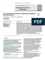 International Journal of Forecasting: Robertfildes Paulgoodwin Dilekönkal