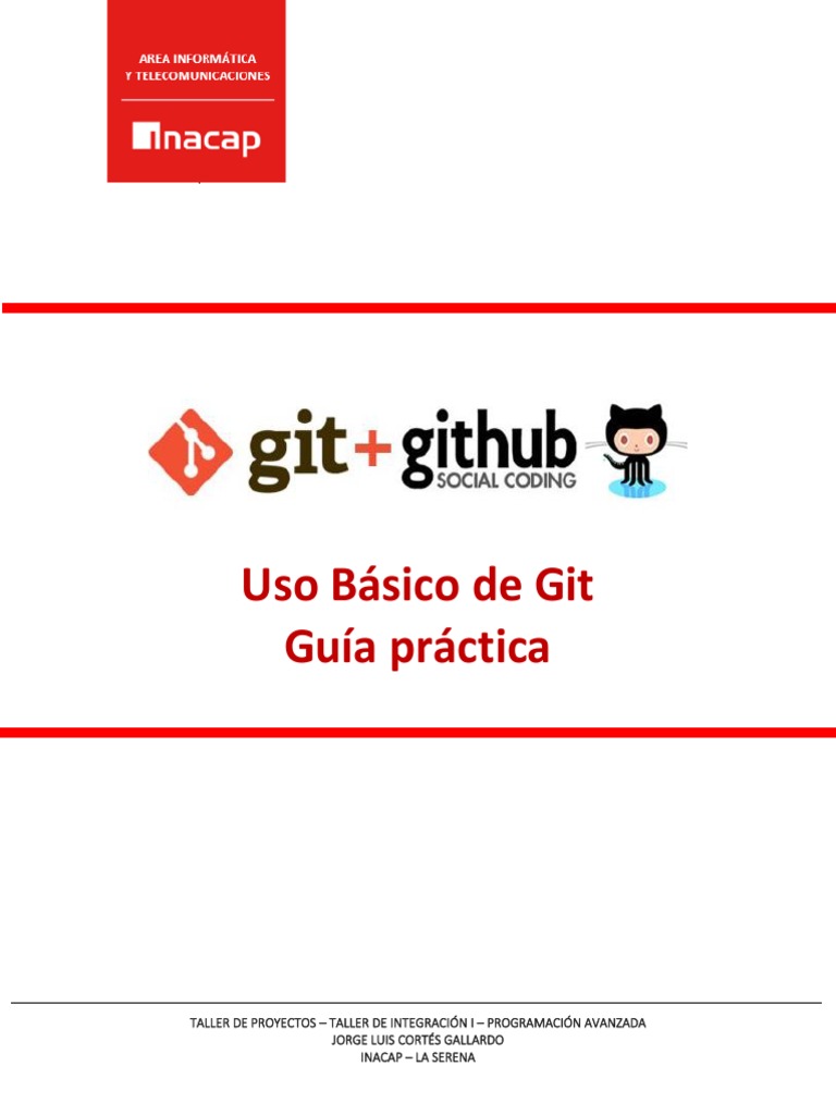 Guía Básica de Git y GitHub | PDF | Archivo de computadora | Software