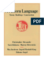 A Pattern Language: Towns, Buildings, Construction (Center For Environmental Structure Series) - Christopher Alexander
