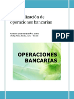 Contabilizacion de Operaciones Bancarias