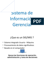 Sistema de Informacion Gerencial