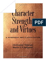 Character Strengths and Virtues: A Handbook and Classification - Christopher Peterson
