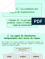 41 La Prévention Des Accidents Relative À L Utilisation Des Engins de Manutention