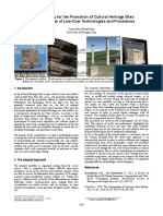 A Methodology For The Promotion of Cultural Heritage Sites Through The Use of Low-Cost Technologies and Procedures