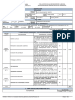 Evaluación anual docente protocolo