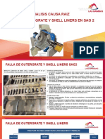 Falla Outergrates y Shell Liners SAG2