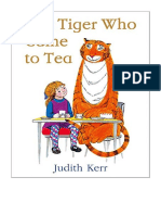 The Tiger Who Came To Tea - Judith Kerr