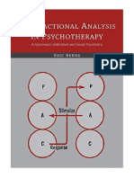 Transactional Analysis in Psychotherapy: A Systematic Individual and Social Psychiatry - Social, Group or Collective Psychology