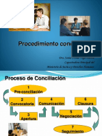 Procedimiento Conciliatorio - Clases