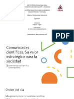 Comunidades Científicas - Omar Díaz PDF