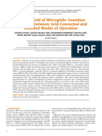 Towards Grid of Microgrids Seamless Transition Between Grid-Connected and Islanded Modes of Operation