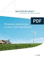 Produce Electricity in Your Own Backyard.: 2.4 KW Residential Power Appliance