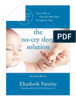 The No-Cry Sleep Solution, Second Edition - Elizabeth Pantley