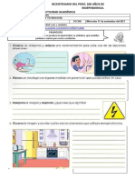 CIENCIA Y TECNOLOGÍA (2) Tema Electricidad y Sus Causas