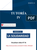 Tutoría IV: Sesión 12