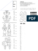 Figura Geometric A e Numero 20