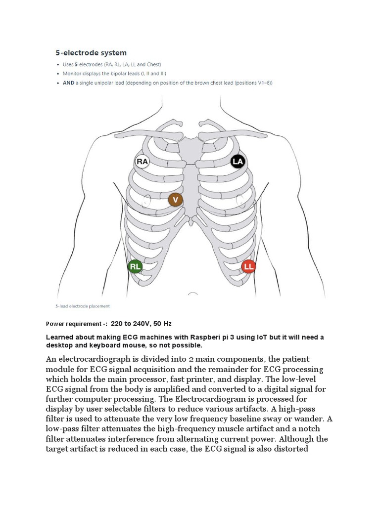 Material Project PDF Electrocardiography Filter (Signal Processing)