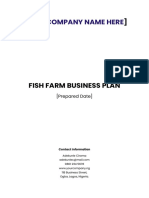 Fish Farming Business Plan 1