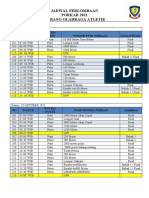 Jadwal Perlombaan