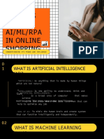 AI ML RPA OnlineShopping Group5