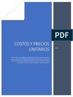 Costos y Precios Unitarios 2021 Ernesto Mendoza