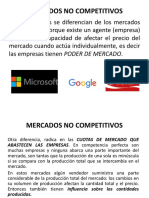 Mercados No Competitivos