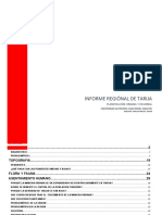 Planificación vial regional de Tarija