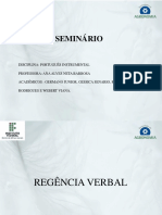 Seminario 2 Regencia Verbal Apresentação Pronta