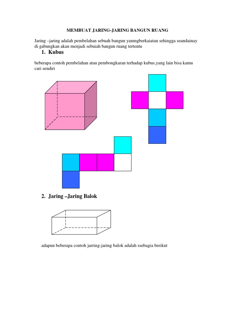 Membuat Jaring | PDF