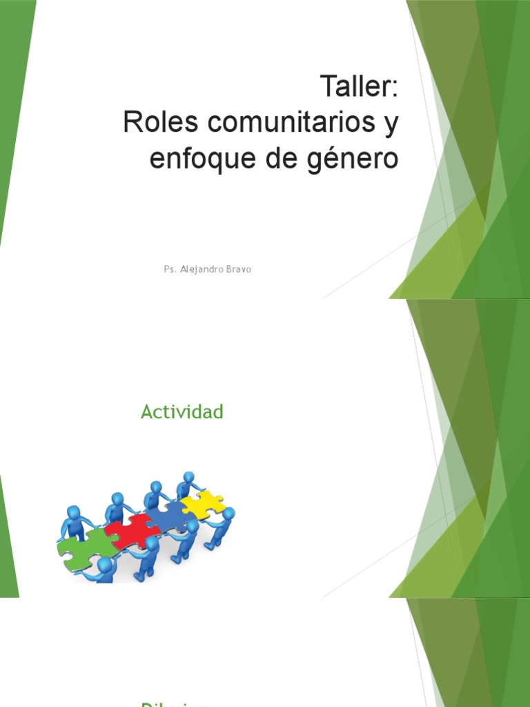 Roles y Estereotipos de Género | PDF | Relaciones personales, crianza y ...